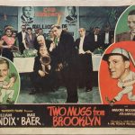 Two Mugs From Brooklyn 1949 US Lobby Card also known as Two Knights From Brooklyn with William Bendix, card number 6