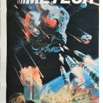 Meteor australian daybill poster with Sean Connery 1979
