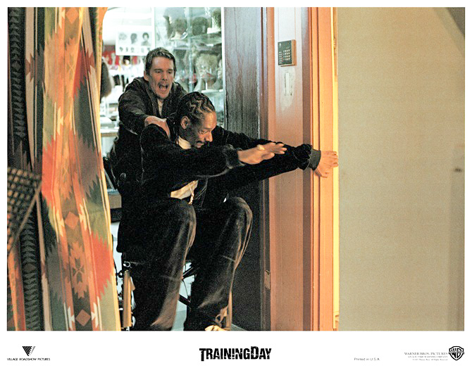 Training Day Us Lobby Card (2)